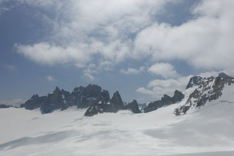 Aiguille Purtscheller, Südgrat, arete Sud, south ridge, Trient, Cabane du Trient, Trienthütte, Ornyhütte, Cabane d'Orny