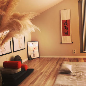 Le cabinet de shiatsu à Kehl, en pleine nature, vous offre un havre de calme et de sérénité.