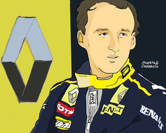 Robert Kubica by Muneta & Cerracín