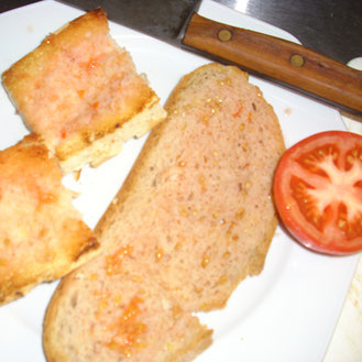 Pan con tomate home-made