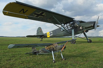 Zumindest ein Modell vom Fieseler Storch wird zu sehen sein.(Foto: Peter Wirminghaus)