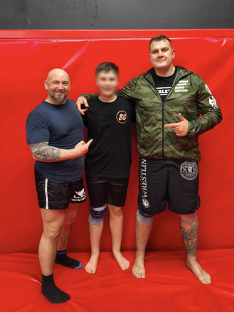 Krav Maga Combatives Hanau Luta Livre Catch Wrestling Submission Wrestling und MMA mit Dave Faulkner in Liverpool