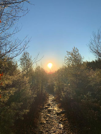 New Hampshire sunrise photo by Don Ash, May 2021