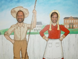 Tom Sawyer and Becky Thatcher recently spotted in Hannibal, Mo