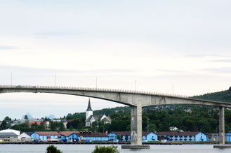 Blick auf Sortland