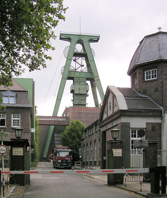 Foto: Eingang Zeche Lohberg