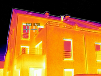 Themographie infrarouge d'un appartement à Hamoir - PrismEco