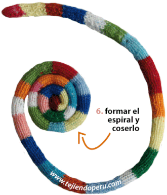 alfombra en espiral - spiral rug