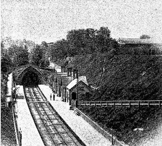 “There is no more prettier station or more picturesque situated than that which was opened at Moseley about seventeen years ago… “. This would make the station 1873 rather than 1876.