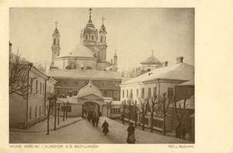 Vilnius. O. Bazilijonų bažnyčia ir vienuolynas. Nuotr. J. Bulhako / The Basilian Church and Monastery. Photo J.Bulhak