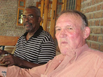 Karl & Colin from Guyana, Meherabad 2009