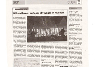 article du Bien public, publié le 16 mai 2013