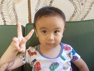ということで、めでたく3歳を無事迎えることができました。これからもよろしくです♪ 翔より