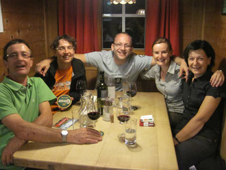 Auf der Wolayersee-Hütte