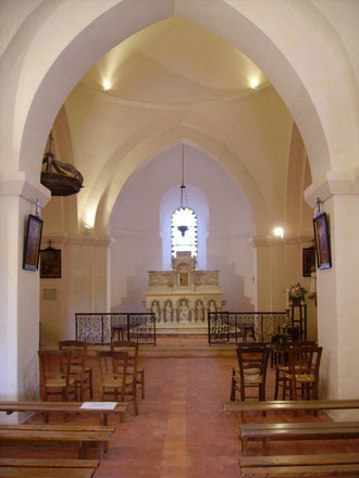 Intérieur de l'église