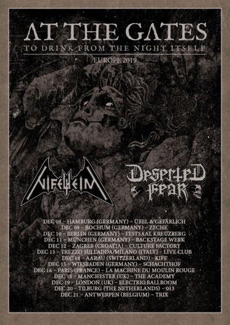 AT THE GATES North American tour with Amon Amarth and Arch Enemy starting tomorrow