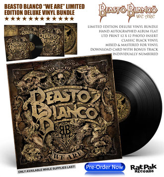 Beastö Blancö, New Album, We Are, Rat Pack Records, Chuck Garric, Calico Cooper, Rockers And Other Animals, Rock News, Rock Magazine, Rock Webzine, rock news, sleaze rock, glam rock, hair meta