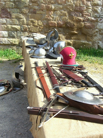 Ausrüstung Mittelalterturnier