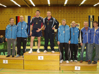 Ganz oben! Peter Herbst (hier rechts) zusammen mit Peter Angerer (links)