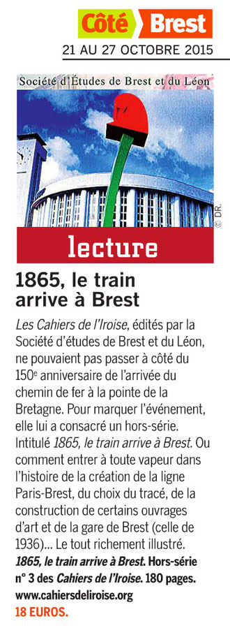 Côté Brest, du 21 au 27 octobre 2015