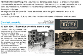Ouest-France, 13 août 2025