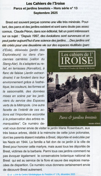 Le Lien n° 176, décembre 2025