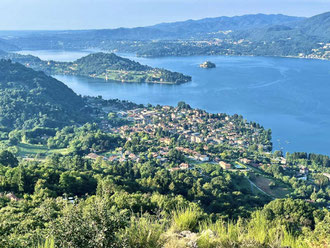 Blick auf den Orta-See