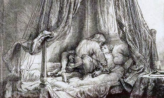 《フランス式ベッド》 1646年