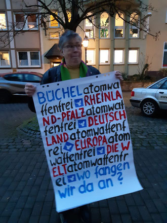 Lies Welker Amtsgericht Cochem Protest gegen Atomwaffen