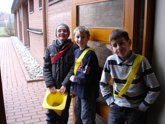 Julian, Daniel und Felix