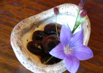 季節の小鉢(花豆)