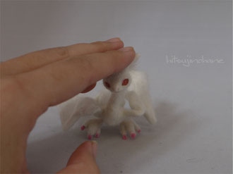羊毛フェルト ドラゴン
