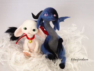 羊毛フェルト ドラゴン 幻獣