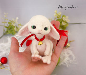 羊毛フェルト 幻獣 ひつじのはね ドラゴン