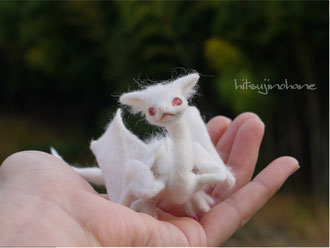 羊毛フェルト ドラゴン 手乗り