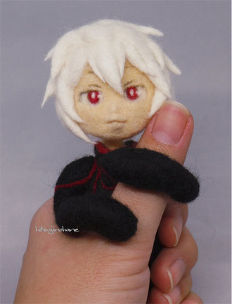 ワールドトリガー 羊毛フェルト 遊真 フィギュア