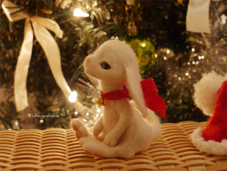 羊毛フェルト 幻獣 クリスマス ドラゴン