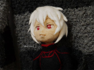ワールドトリガー 羊毛フェルト 遊真 フィギュア