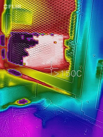 熱源の温度計測FLIR