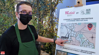 Opération Semaine pour la Forêt - Centre commercial Westfield Vélizy 2.