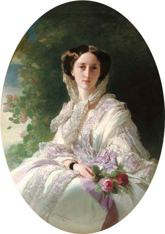 オリガ・ニコラエヴナ・ロマノワ(1865年、フランツ・クサーヴァー・ヴィンターハルター)