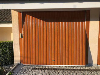 Garagentor nachher