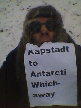 Mit Versorgungsflug nach Wishaway,Antarktis