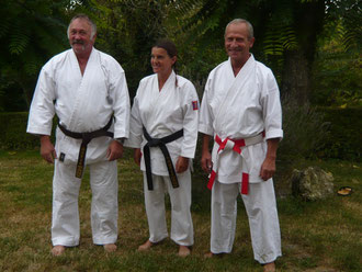 Marc Lambert, Françoise Costes et J.Michel Guedjali. Saison 2008-2009