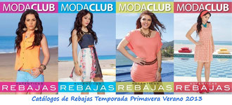 catalogos de rebajas 2013 modaclub temporada primavera-verano