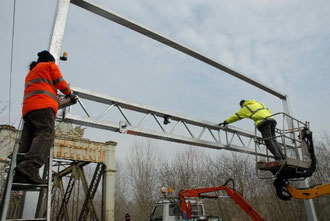 Installazione barriere antiTIR