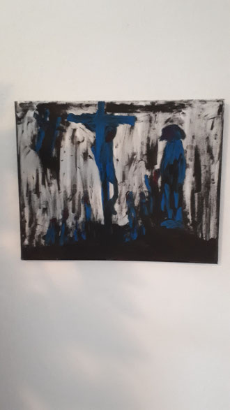 O.t. Bild 15, Acryl, 40x50