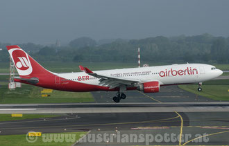 Air Berlin *** A 330-223 *** D-ALPI (Berlin Brandenburg Airport Sticker)