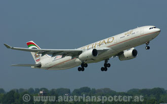 Etihad Airways *** A 330-343X ***A6-AFE