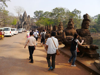 Eingangspforte Angkor, Wat Weltkulturerbe in Kambodscha